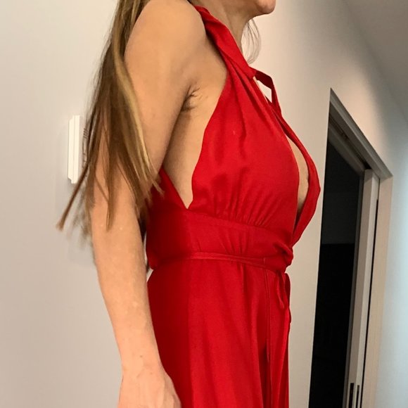 Reformation red gown - Picture 5 of 6